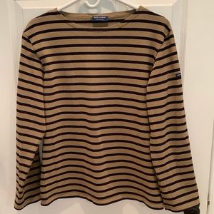 Saint James for J. Crew striped sailor shirt sz M